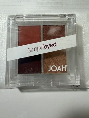JOAH Simplifeyed Eyeshadow Palette - Red and Gold